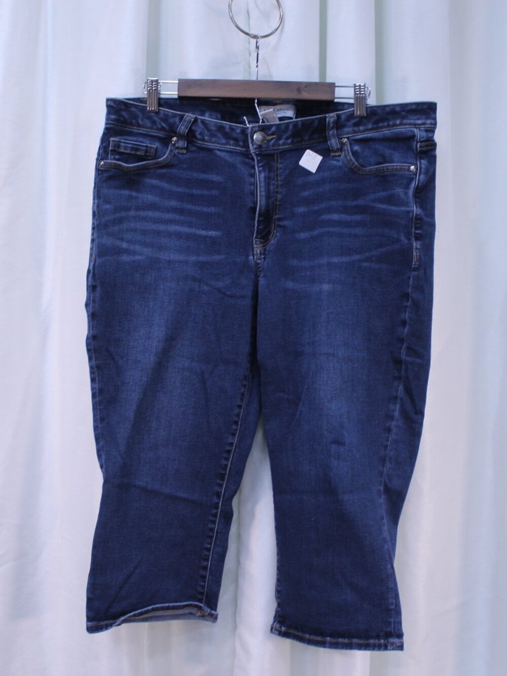 Lane Bryant Navy Ankle Jeans